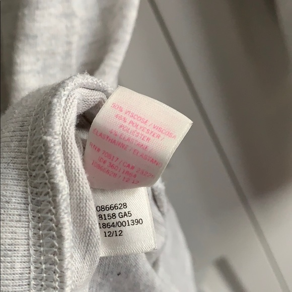 PINK Light Heathered Grey Crewneck Sweatshirt - Picture 5 of 6